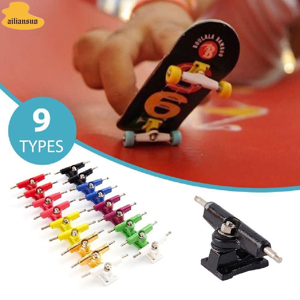 AILIANSUO 1 Cặp Giá đỡ sàn chịu lực, với các loại hạt Mô hình Fingerboard Truck, Bộ sưu tập sở thích
