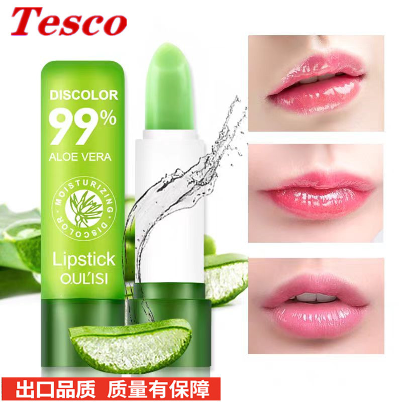 Son dưỡng môi dưỡng ẩm Son môi đổi màu lô hội