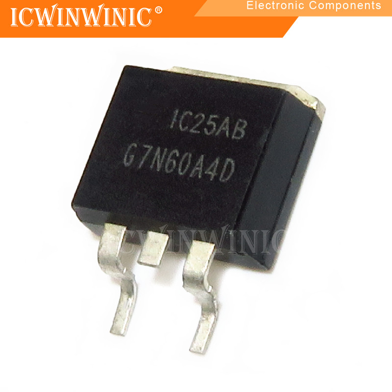 IC mạch tích hợp 5 mảnh G7N60A4D 7N60A4D TO-263