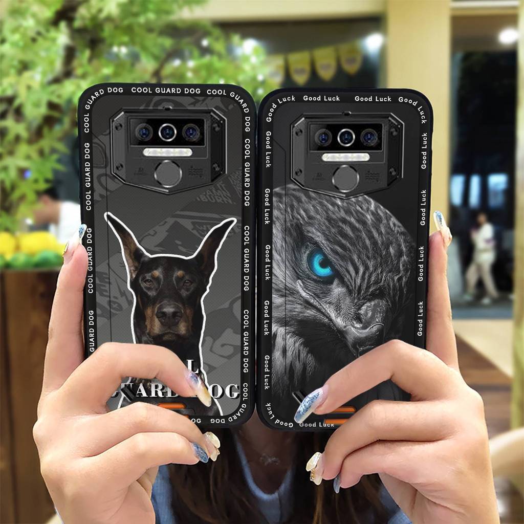 Ốp điện thoại silicone bền cho Oukitel WP5/WP5 Pro, mềm TPU, chống sốc, bọc kín, thiết kế hoạt hình,