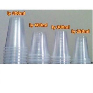 [Combo 500 Cái] Ly nhựa tiện dụng đủ size