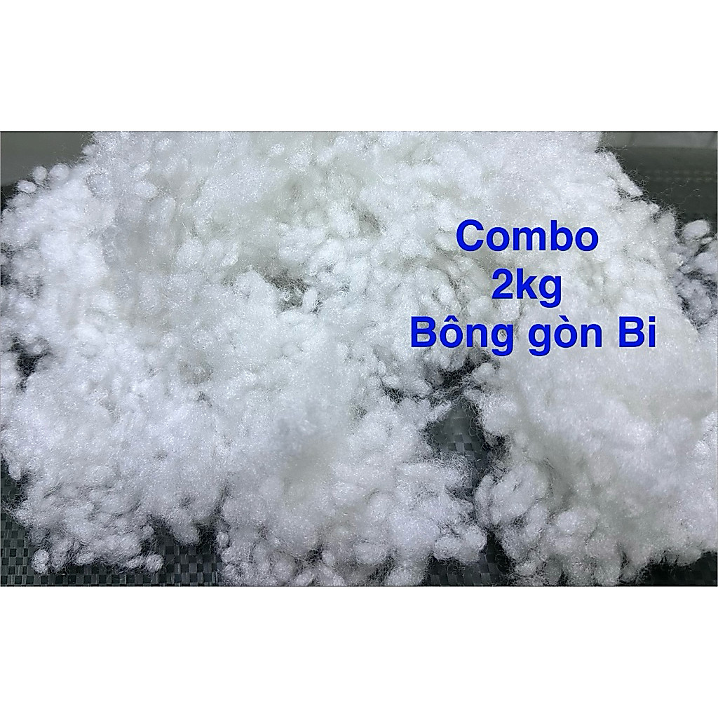 2kg Bông gòn mềm mịn * Bông gòn trắng sạch