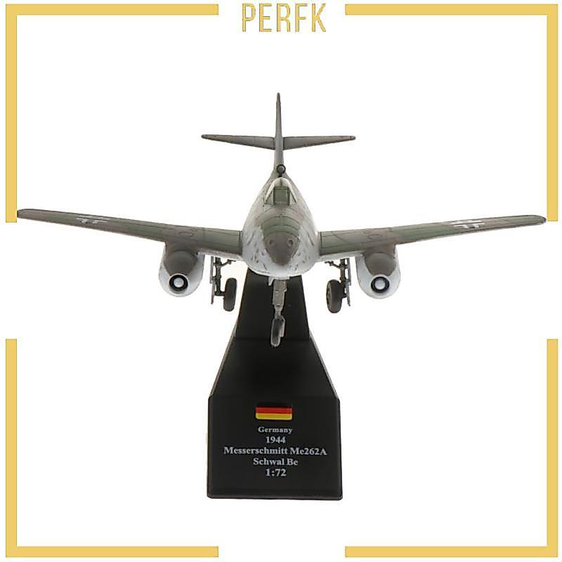 Tỉ lệ 1 / 72 Đức Junkers Me-262 Máy bay chiến đấu tấn công Model Diecast