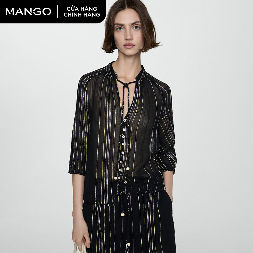MANGO - Áo Kiểu Nữ Malta - 77020355-99
