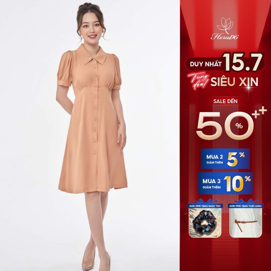 Đầm xòe cổ đức HeraDG - SDC20045