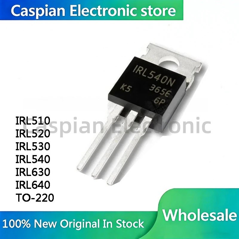 5 chiếc IRL540 IRL510N IRL510 IRL520N IRL520 IRL530N IRL530 IRL630 IRL630A IRL640 IRL640N IRL640 TO-