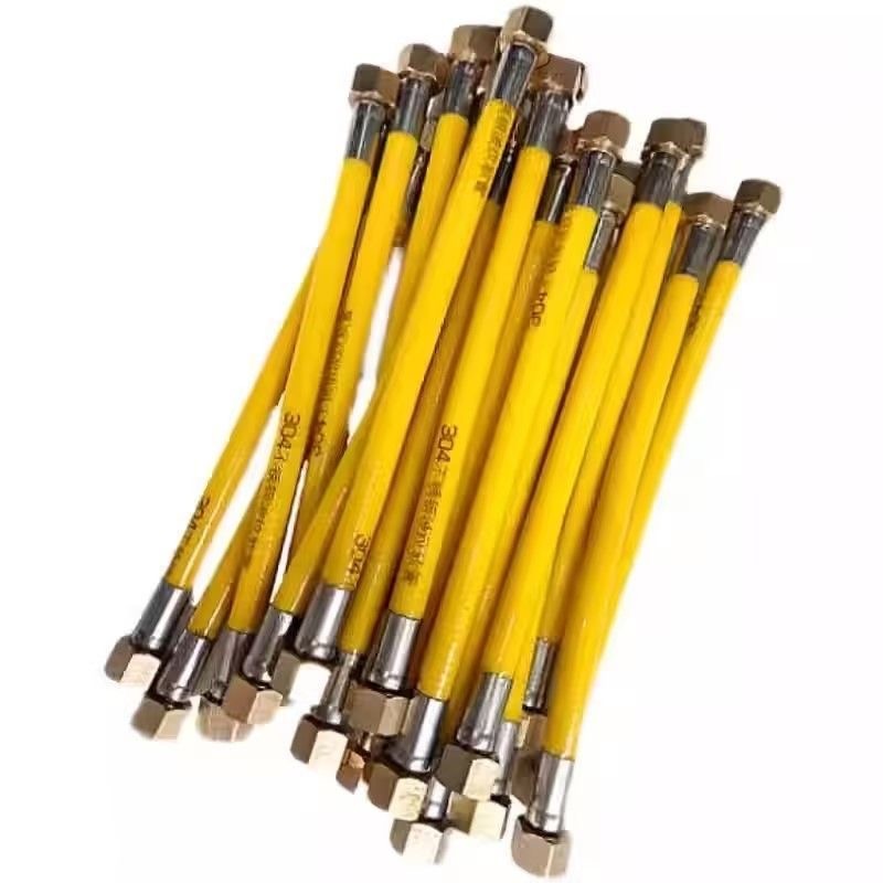 Ống xoắn ốc bằng thép không gỉ màu vàng Đường ống dầu thực vật Methanol Ethylene Glycol Thiết bị đặc