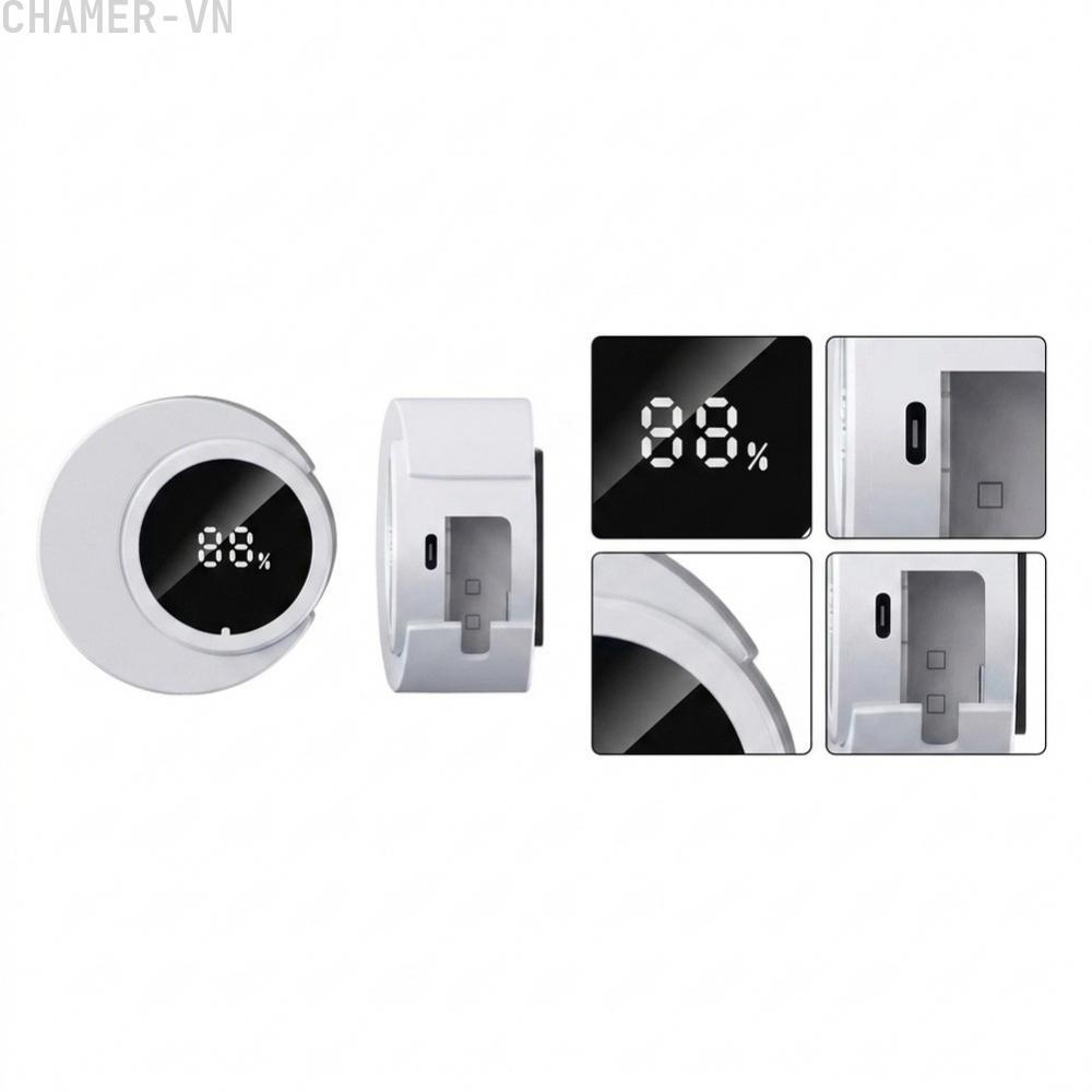 【CHAMER】Smart Toothbrush Box Automatic Air Drying Space Saving Design Dual Slot Capacity【HomeLiving】