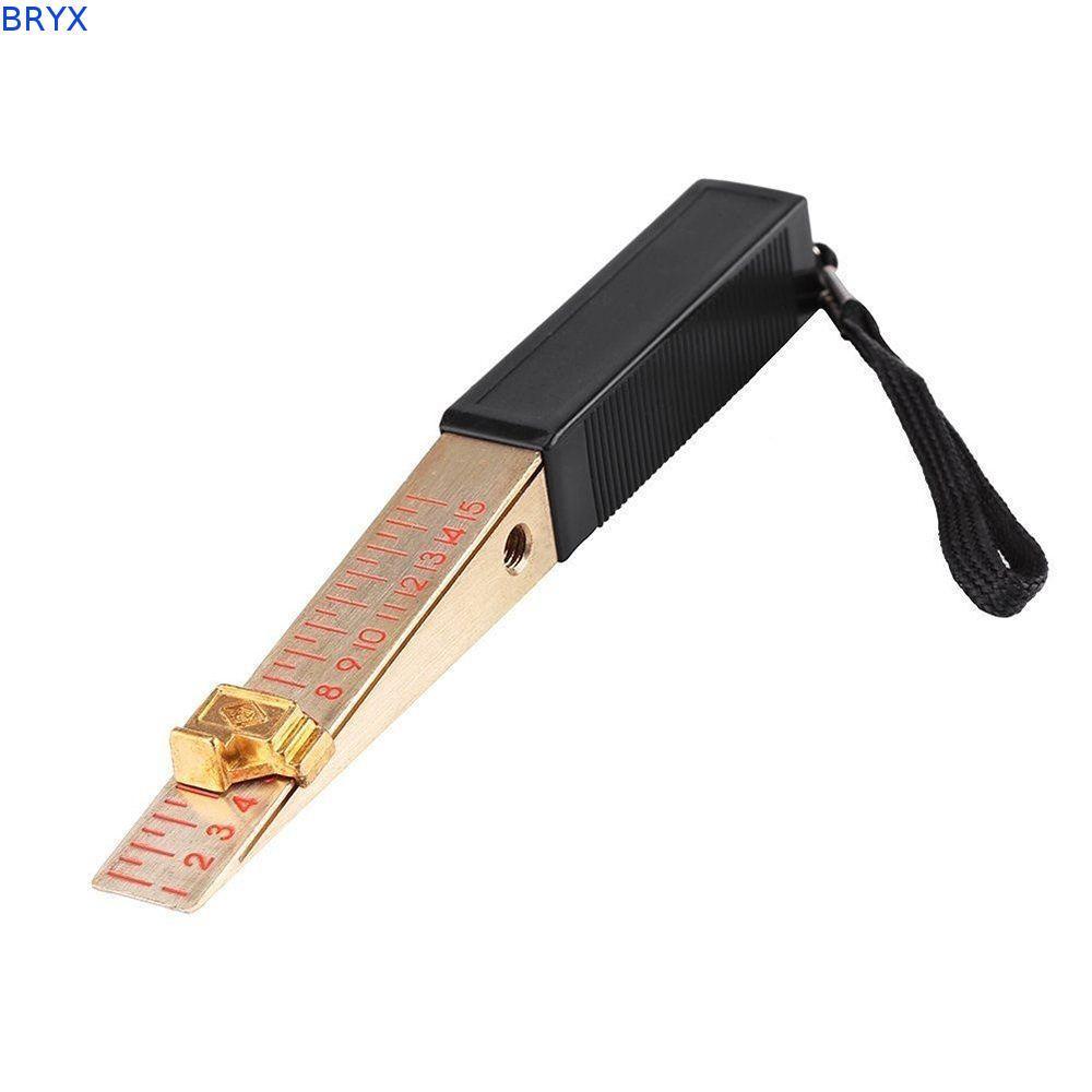 BRYX Vernier Caliper Kiểm tra độ phẳng Kỹ thuật Cursor Đồng Kỹ sư Hình nêm