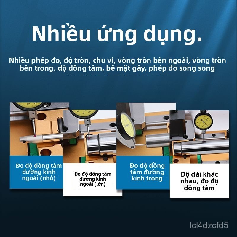 Thiet bi do do dong tam do ngu o chinh xac cao do truc banh rang truong banh xe chay nhanh
