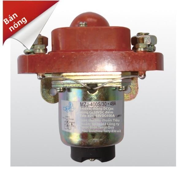 Công tắc tổng bình ắc quy xe buýt Jinlong Yutong công tắc tơ điện một chiều MZJ-400A 24V bền bỉ