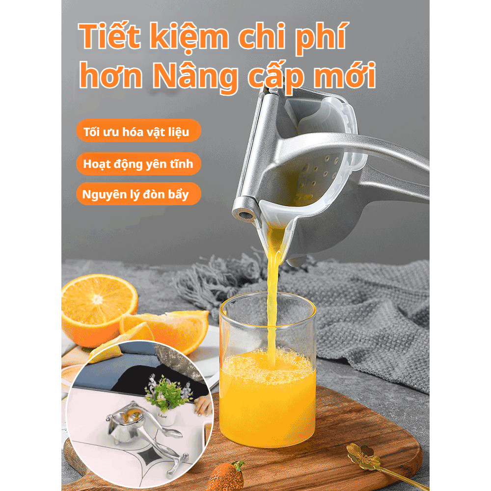 [Easy To Use] Manual Citrus Juicer Press Penekan Limau Durable Aluminum Alloy Easy Press High Effici