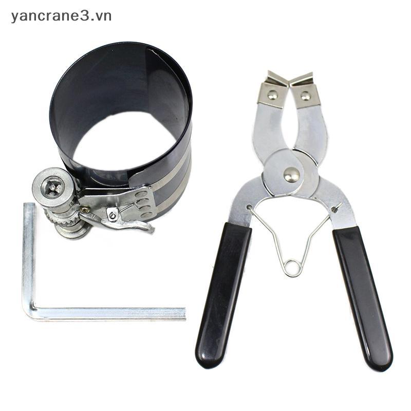 {YAN} 1 Bộ Dụng Cụ Lắp Đặt Vòng Piston Động Cơ Ô Tô Loại Bỏ Kích Thước Có Thể Điều Chỉnh Từ 53mm Đến