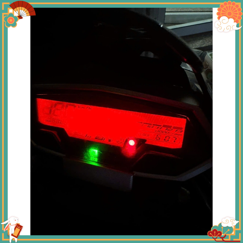 Khôi Phục Đồng Hồ Kawasaki Z1000 2013 Bị Mờ Bằng Phim Phân Cực Mới