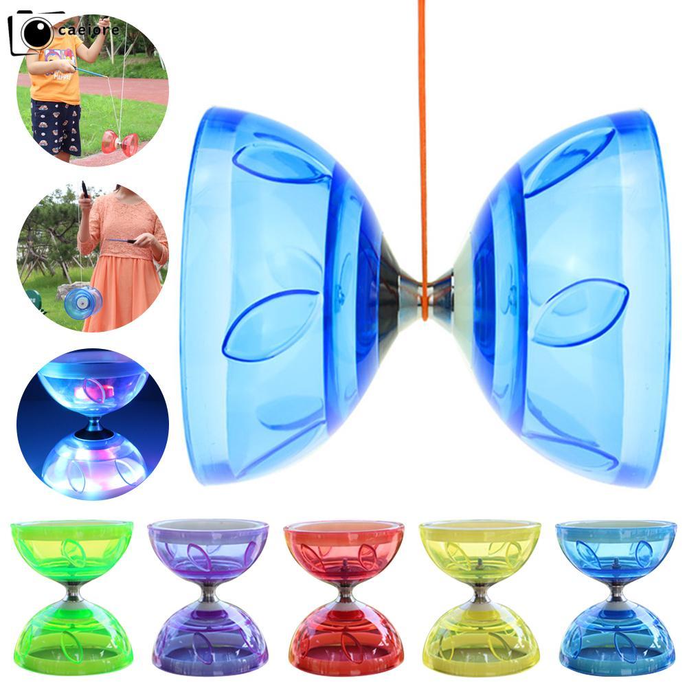 CAEIORE Diabolo Trung Quốc, Làm Dày Mềm Yo-yo Trung Quốc, Thiết Bị Huấn Luyện Cảm Giác Hình Bát Da P