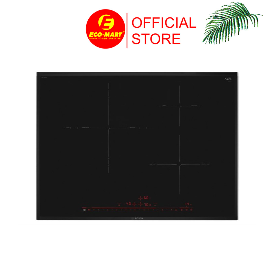 PID775DC1E  Bếp từ Bosch Seri8 PID775DC1E 3 vùng nấu