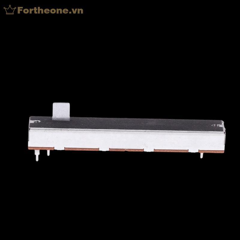 FOT 88mm 3 chân Máy đo điện áp đơn A10K B10K Máy đo điện áp trượt thẳng Máy trộn kênh Fader Stroke 6
