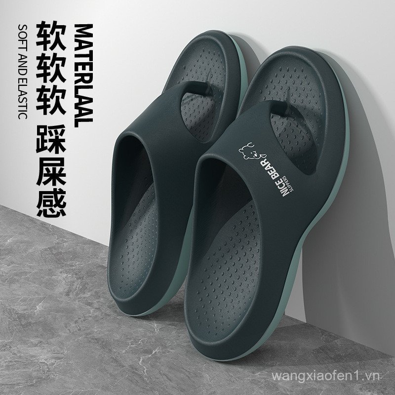 Mới Bán Chạy Hoạt Hình Gấu Flip-Flops Flip-Flops Nam Flip-Flops Anti @