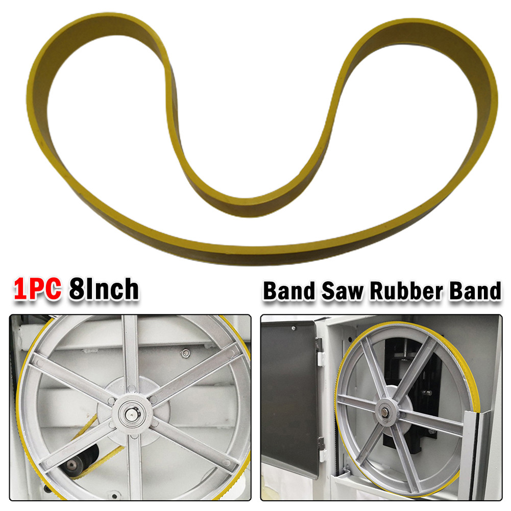 [TOP] WoodWorking Band Saw Rubber Band Saw Scroll Wheel Rubber Ring 8Inch ​
