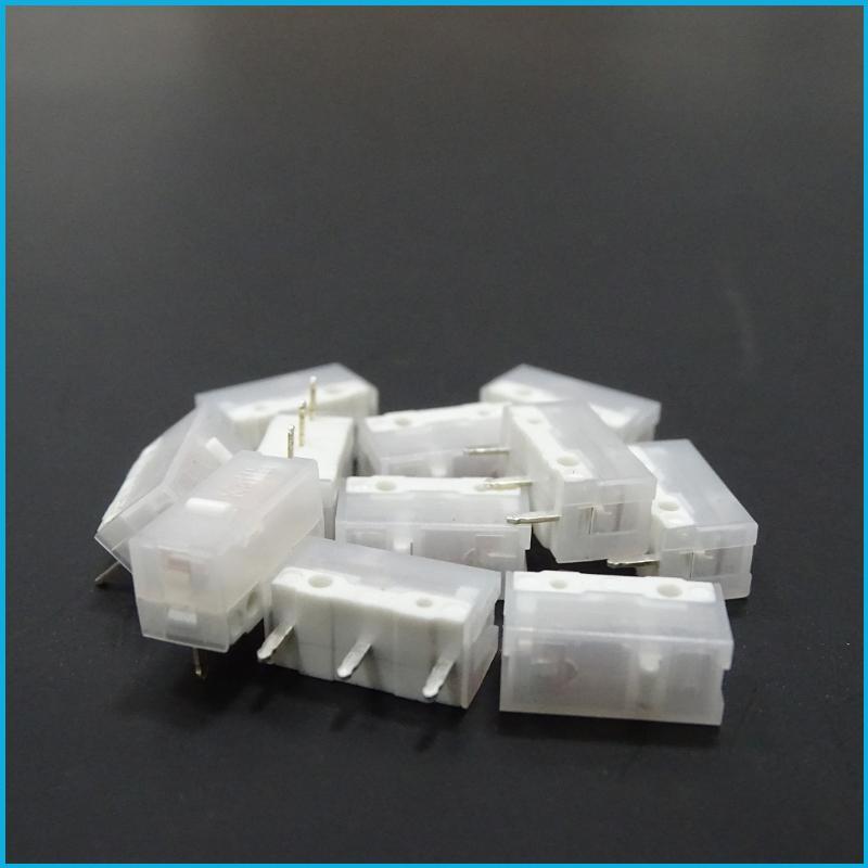 Utake White GM8 0 Chuột Micro Switch Micro Button Gold Contactor 100 triệu