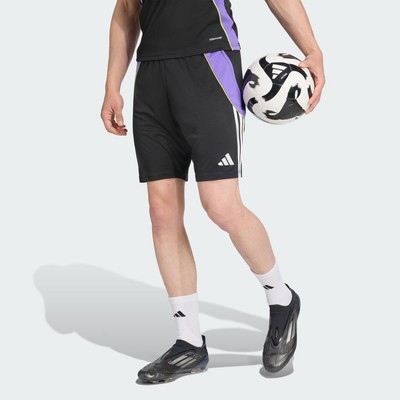 adidas Bóng đá Quần Short Tập Luyện Tiro 24 Nam Đen JW4367
