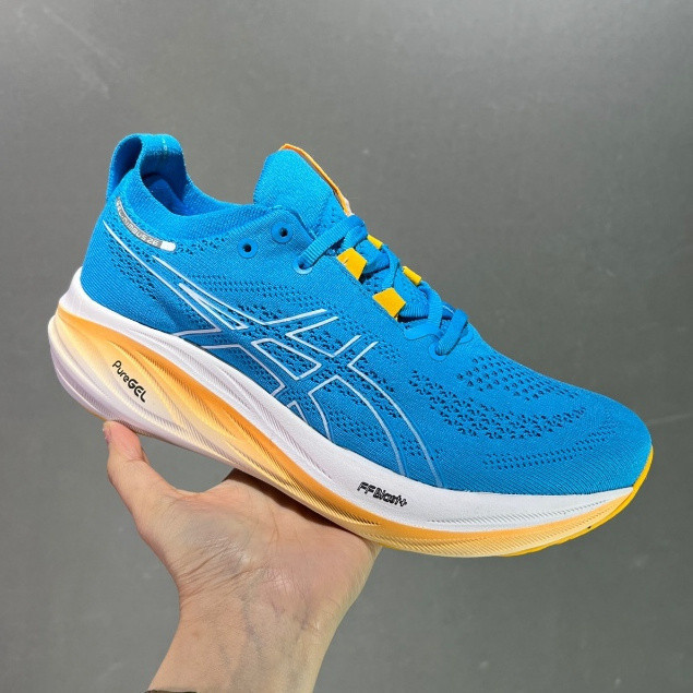 Giày chạy bộ nam As-Gel-Nimbus 26 Gel-Nimbus 25 Giày thể thao đệm nhẹ
