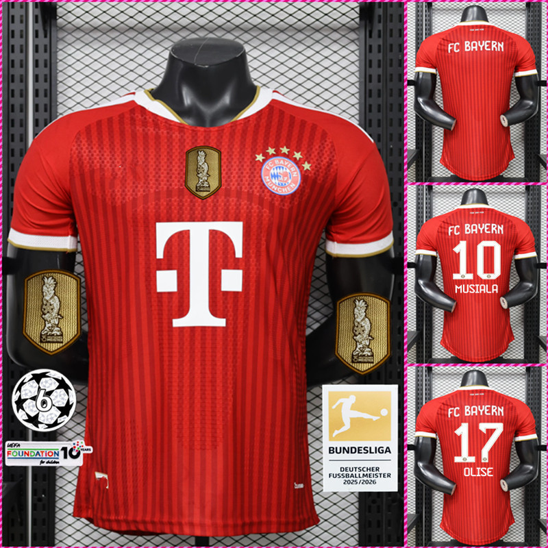 [Phiên bản cầu thủ] Áo bóng đá nam sân nhà Bayern Munich 2026 / 27
