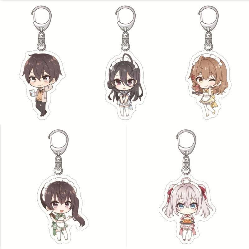 Anime Alya Đôi Khi Ẩn Cảm Giác Của Cô Trong Móc Khóa Nga Acrylic Hình Kujou Alisa Mikhailovna Suou Y