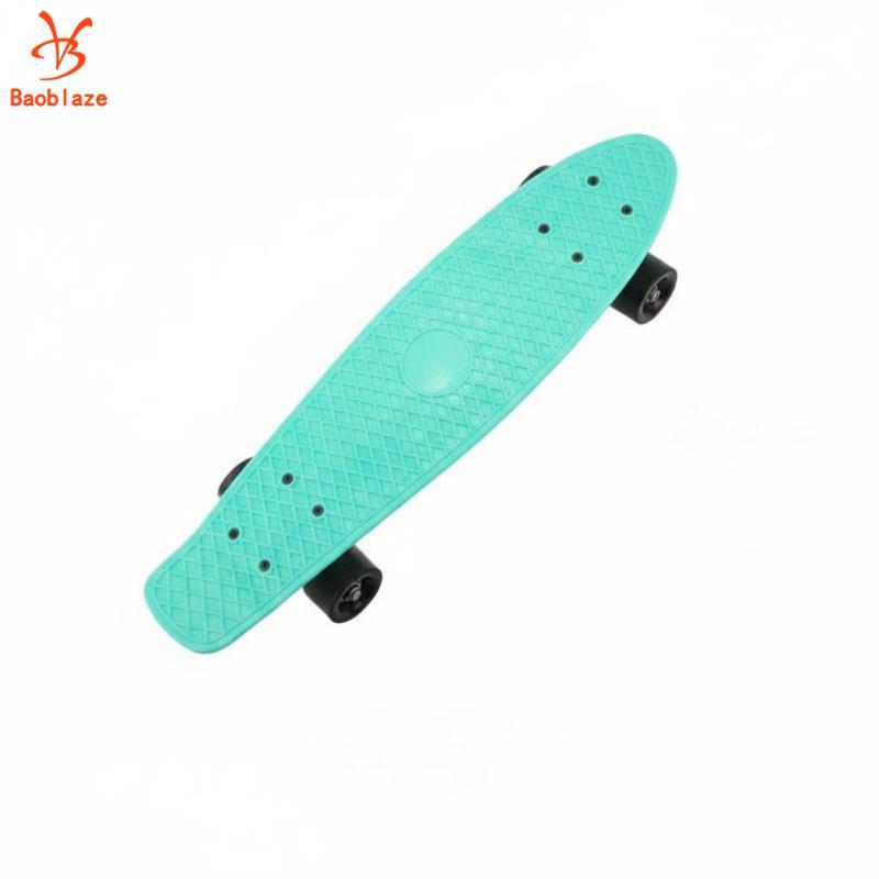 Ván Trượt Nhỏ Nhựa Nhiều Màu Sắc Mini Cruiser Nhẹ Penny Board Cho Đô Thị Đi Xe Khoảng Cách Ngắn
