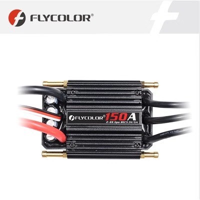 ESC không chổi than Flycolor 50a, 70a, 90a, 120a, 150a tản nhiệt nước dùng cho tàu/cano điều khiển t