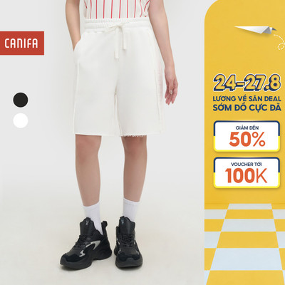 Quần short nữ dáng suông CANIFA 6BS25S014