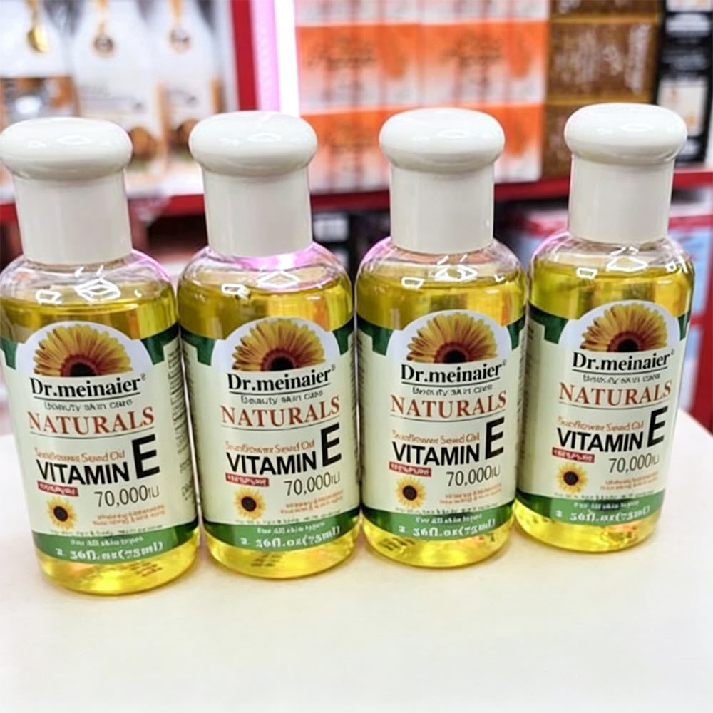 Dr.meinaier Sunflower Seed Vitamin E Oil Deep Hydration Skin Moisturizer Massage Oil