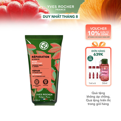 Mặt nạ phục hồi tóc hư tổn Yves Rocher Repair With Organic Jojoba Restoring Mask Tube 200ML