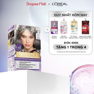 Kem nhuộm dưỡng tóc sâu màu thời trang L'Oreal Paris Excellence Fashion 172ml