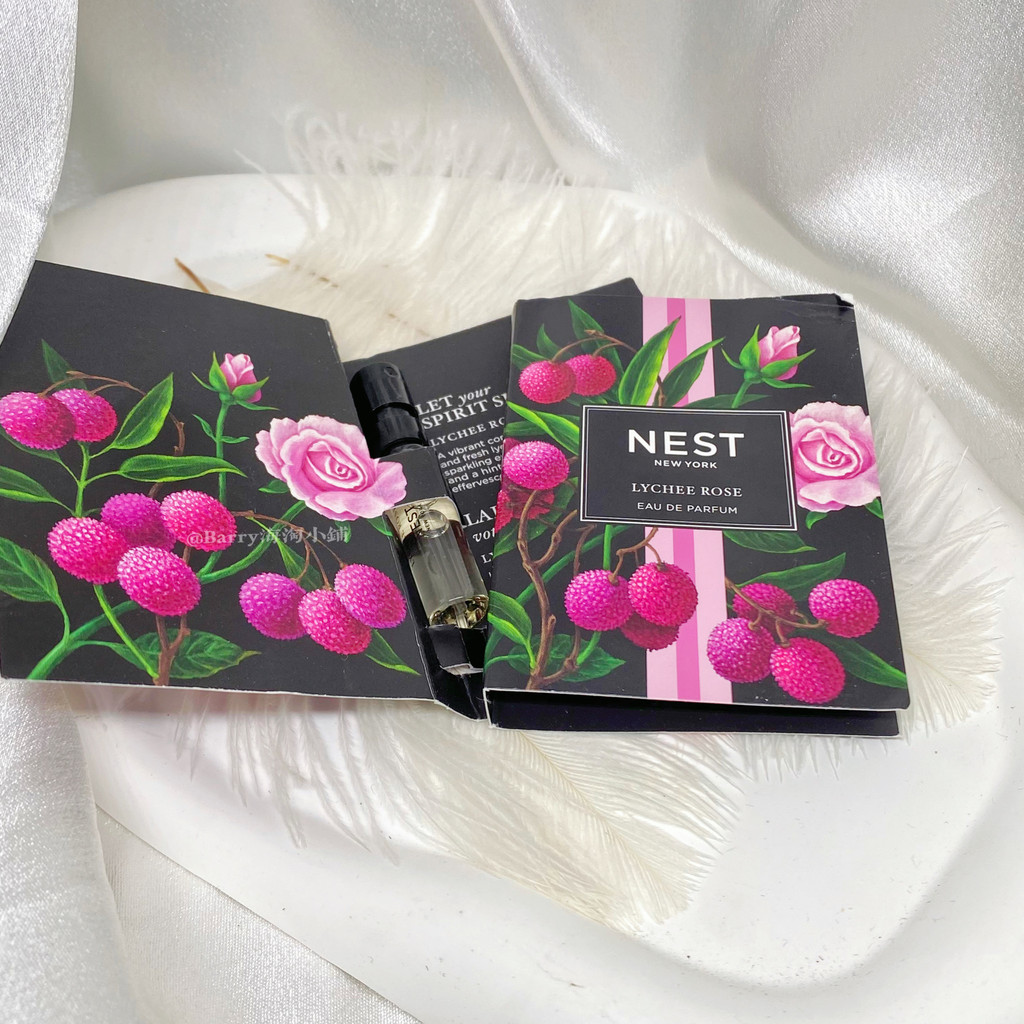 NEST / Bird 's NEST Lychee Rose Lychee Nước Hoa Mạnh EDP Test Tube Nước Hoa 1.5ML Hương Hoa