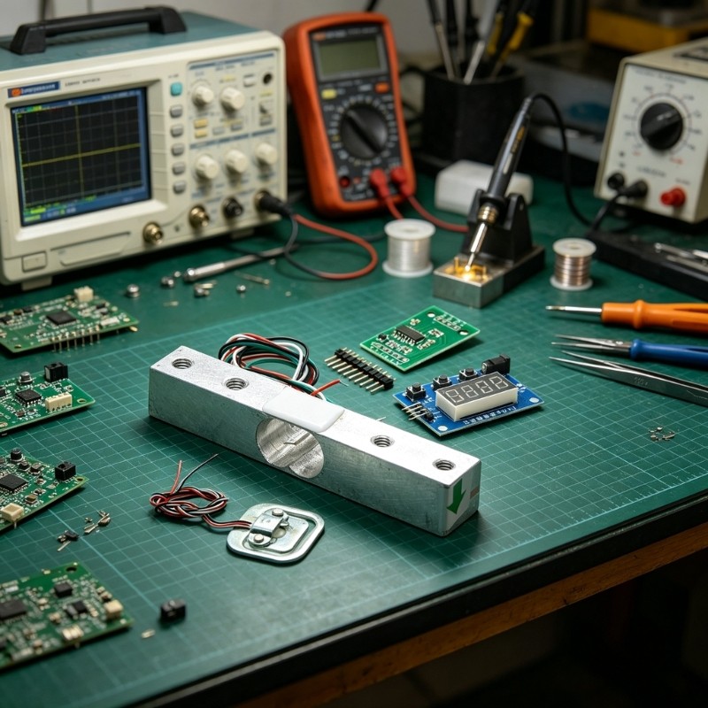 R * Bộ mô-đun cảm biến trọng lượng nhúng HX711 ADC Module Load Cell Giao diện nối tiếp