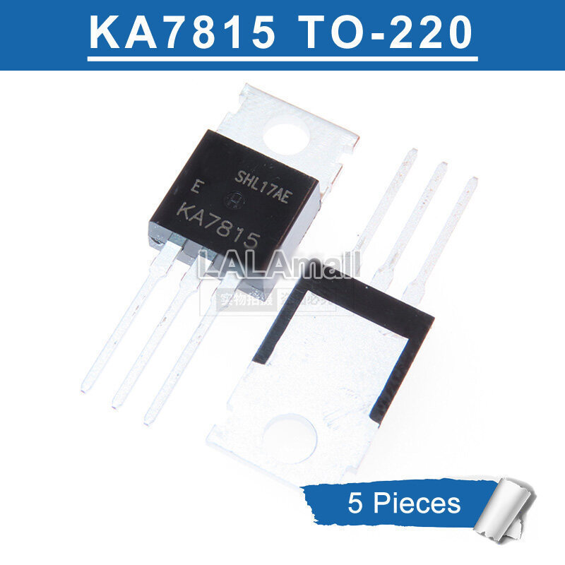 5 Chiếc KA7815 TO-220 KA7815ETU TO220 1A + 15V Bộ Điều Chỉnh Transistor Mới Ban Đầu