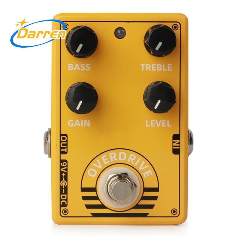 D-8 Overdrive Điện Guitar Hiệu Ứng Bàn Đạp True Bypass Cực Đa Năng Overdrive Hiệu Ứng Bàn Đạp Đàn Gu