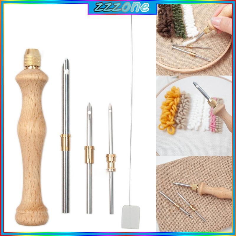 Zzz Punch Needle Kit Khâu Punch Needle Starter DIY Cross Stitch Tools