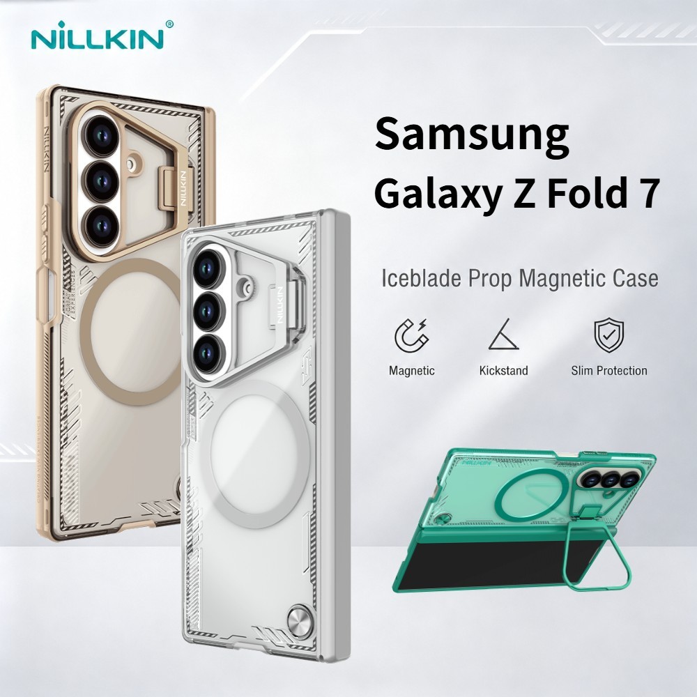 NILLKIN Ốp lưng từ tính Cho Samsung Galaxy Z Fold7 Galaxy Z Fold 7 Chống vân tay Chống vàng CA4021