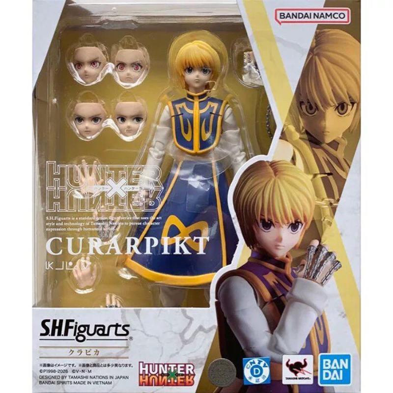 Bandai SHF Full-Time Hunter Kurapika Chain Nam Crimson Eye Mô hình di chuyển được