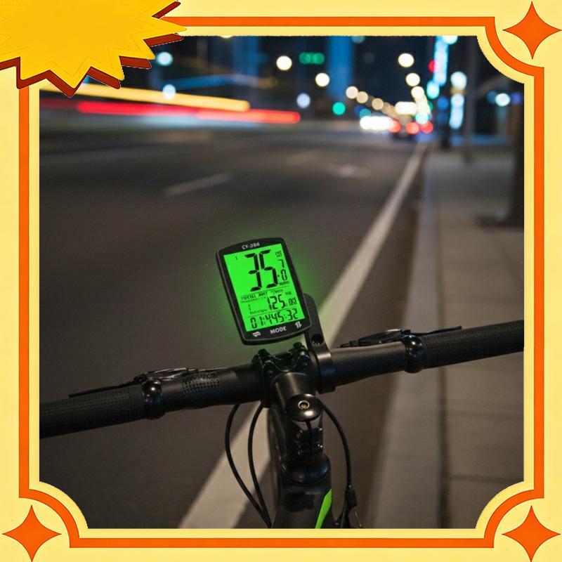(MỚI) GPS Xe Đạp Đồng Hồ Tốc Độ Xe Đạp GPS Đồng Hồ Tốc Độ Chống Nước 2.4 Inch Xe Đạp Đồng Hồ Đo