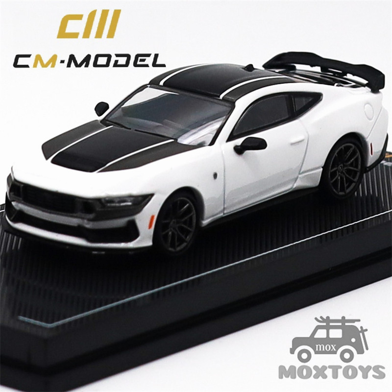 CM MODEL 1: 64 Darkhorse Oxford White Diecast Model Car