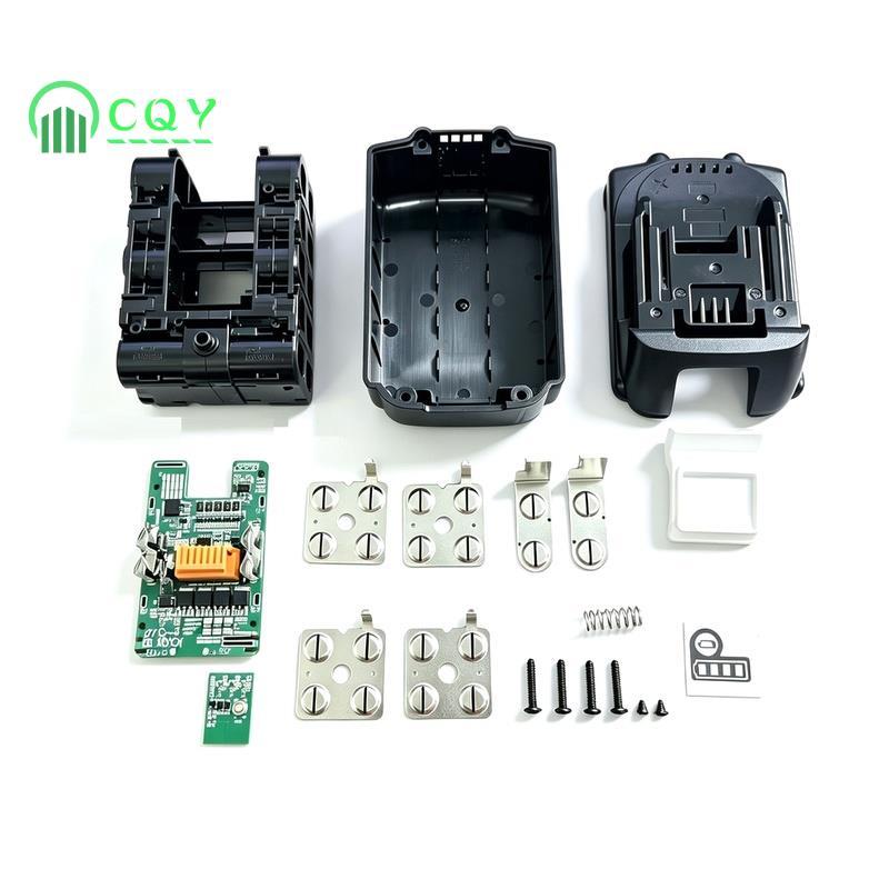 Ốp Pin Lithium BL1830 Pin Lithium 10X18650 Cho 18V Cân Bằng Sạc PCB Bảng Mạch LED Báo BL1860 BL1830 