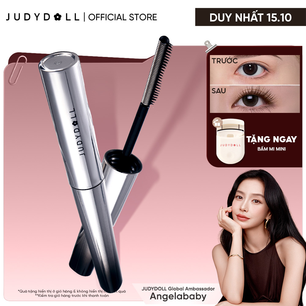 Mascara JUDYDOLL Giữ Cong Dài Mi Chống Nước Chống Lem Lâu Trôi 2g/3g
