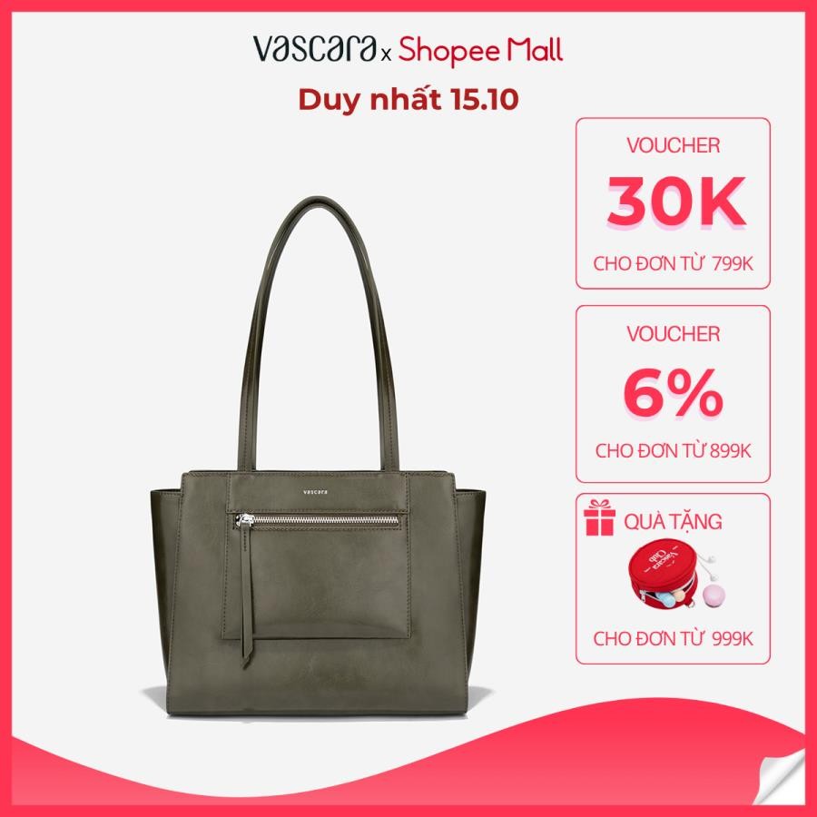 [Livestream 15.10] Vascara Túi Tote Đeo Vai Phong Cách Cổ Điển - TOT 0172