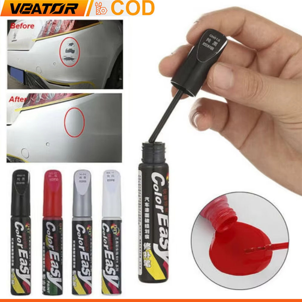 Bút vá xe Ngọc trai trắng tay tự phun vết trầy xước Sửa chữa bề mặt sơn đặc biệt Sửa chữa sơn xe