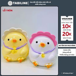  Heo đất ống tiết kiệm tiền lỗ tròn gà đội mũ yêu thương cute xinh LD79 - TABILINE 