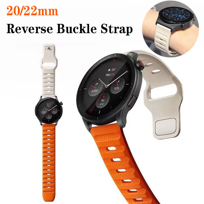 Dây đeo đồng hồ thể thao cho Honor Watch 5 Pro 4Pro GS Pro GS4 GS3 Dây đeo thể thao 22mm Dây đeo sil