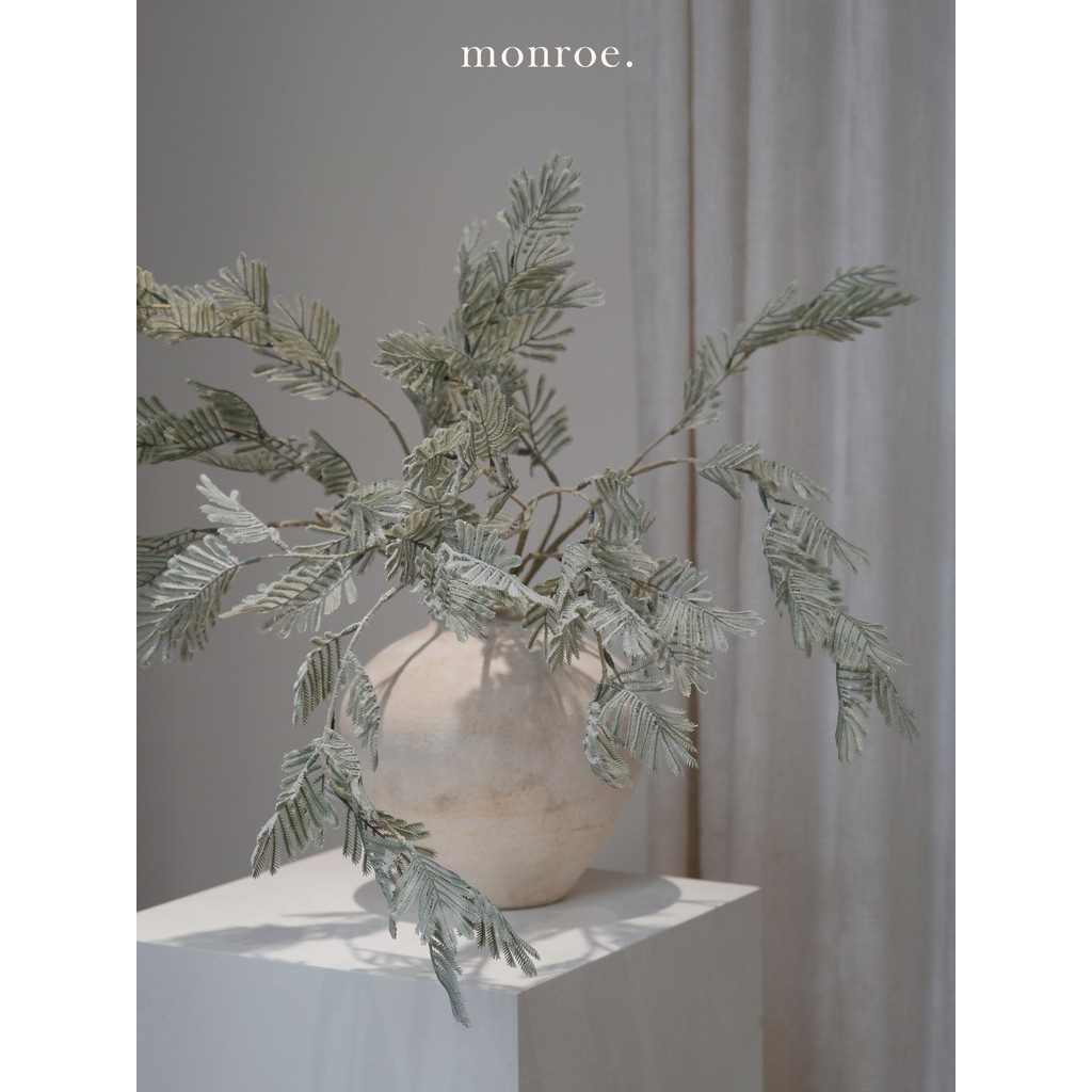 Mimosa · Dream Deer Mô Phỏng Cây Đổ Xô Mô Phỏng Chất Lượng Cao Mimosa Bắc Âu Im Lặng Trang Trí Hoa S